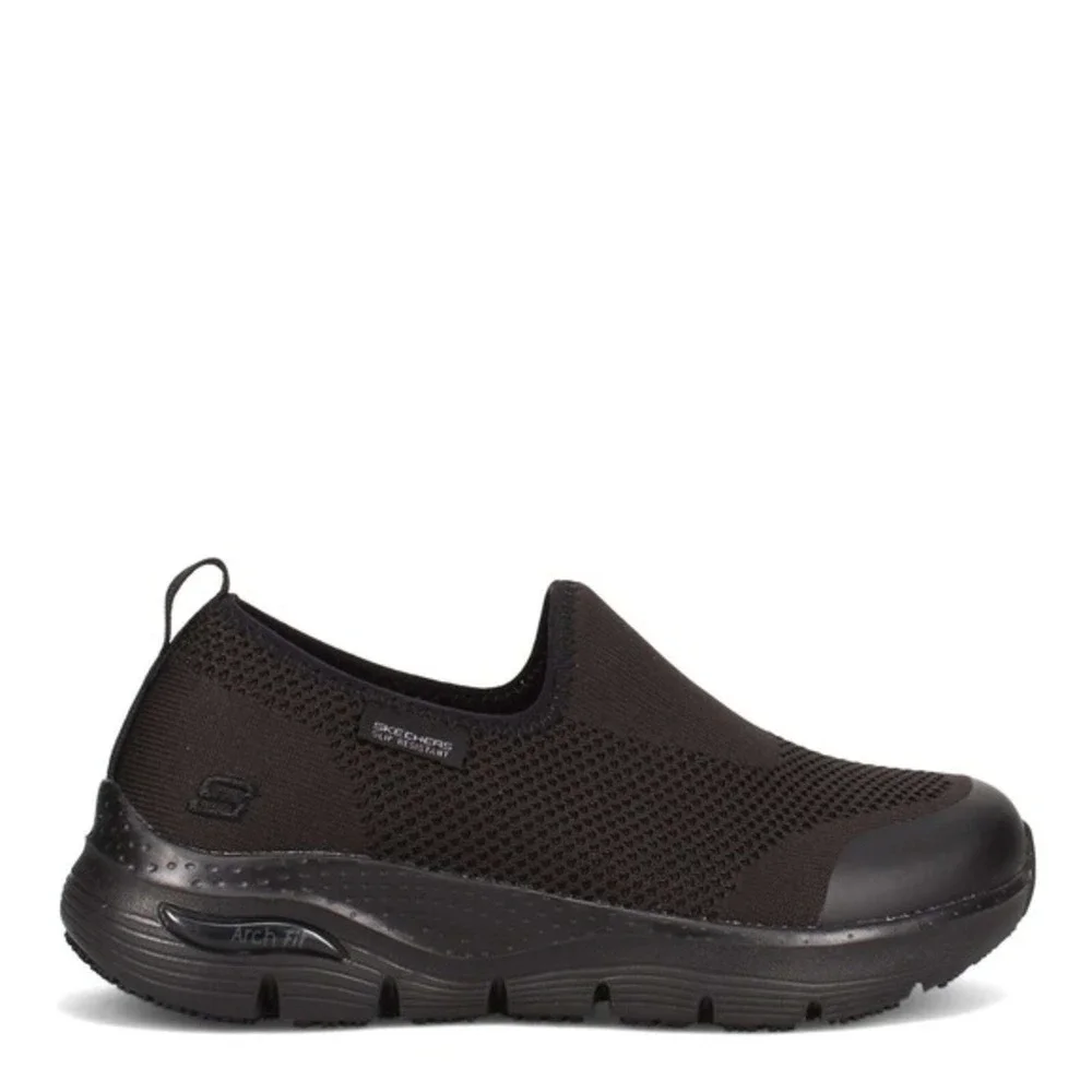 Women's‎ Work Shoes by Skechers Arch Fit Absidy Black 9.5 New With Tags
